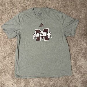 Mississippi State Adidas Tee
